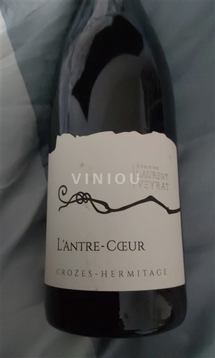 Valle del Ródano Crozes-Hermitage Domaine Laurent Veyrat L'Antre-Cœur Sin añada