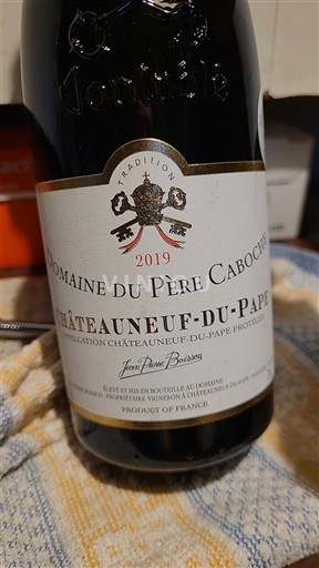 Rona dolina Châteauneuf-du-Pape Domaine Père Caboche Tradition 2019