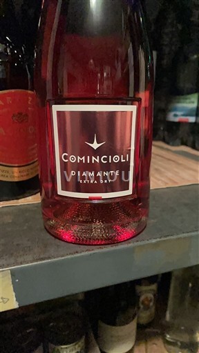 Vin Effervescent Rosé extra-sec Diamante Comincioli Non millésimé Italie Lombardie DOC