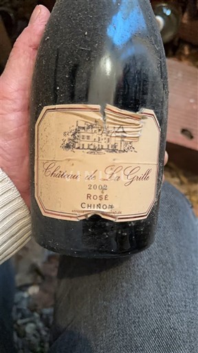 Dolina Loare Chinon Château La Grille 2002