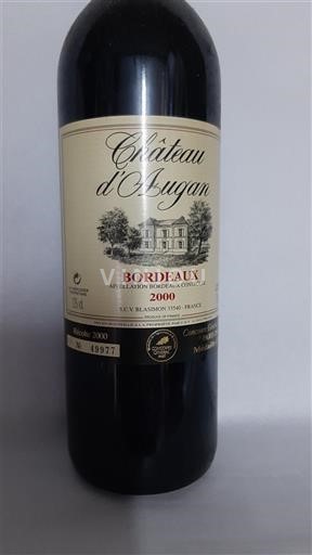 Burdeos Bordeaux Château Auguan 2000