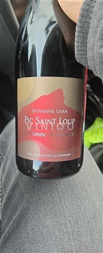 Vine Rouge sec La Bonne Nouvelle Domaine Uma Non millésimé Frankrig Languedoc Pic-saint-loup AOC