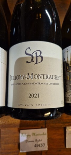 Burgundsko Puligny-Montrachet Sylvain Bzikot 2021