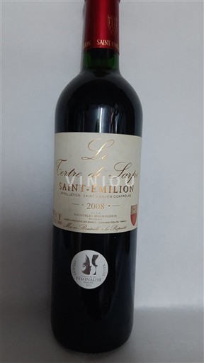 Bordeaux Saint-Émilion Le Tertre de Sauriac 2008