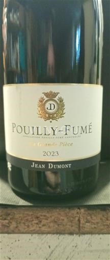Vale do Loire Pouilly-fumé Jean Dumont G. Anto Pièce 2023