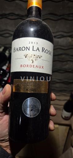 Bordeaux Baron La Rose 2013