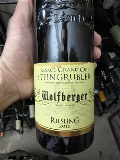 Alsacia Alsacia Gran Cru Grand Cru Wolfberger Steingrubler 2018