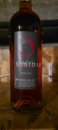 Sudoeste Côtes do Lot Cave du Causse de Labastide Murat Rosévir Não Sazonado