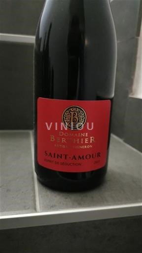 Beaujolais Thánh Tình Yêu Domaine Berthier Esprit de Séduction Không niên vụ