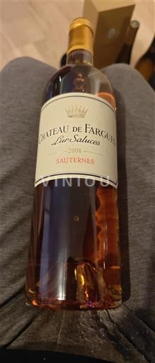 Bordeaux Sauternes Château Fargues 2008
