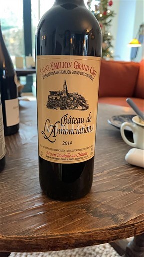 Bordeaux Saint-Émilion Grand Cru Grand Cru Château L'Annonciation 2019