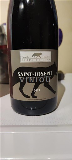Rhône-dalen Saint-Joseph Famille Thunin - Corps de Loup 2019