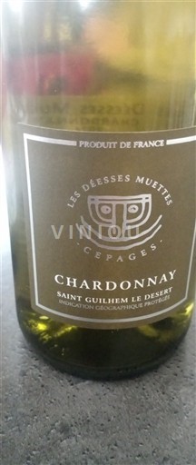 Languedoc und Roussillon Saint-Guilhem-le-Désert Les Déesses Muettes Chardonnay 2024