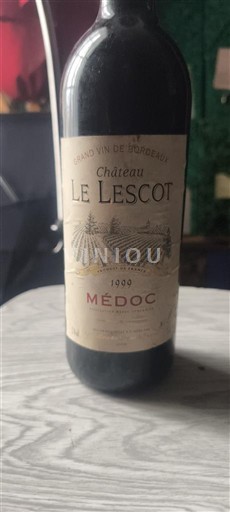 Bordeaux Médoc Château Le Lescot 1999