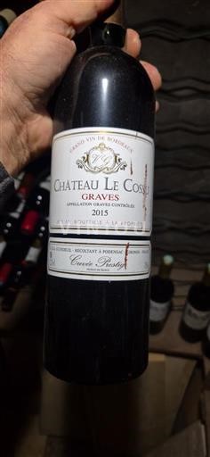 Burdeos Graves Château Le Cos Prestige 2015