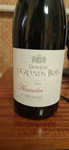 Rona dolina Cairanne Domaine Les Grands Bois Maximilien 2023