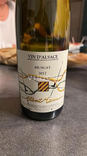 Alsace Albert Mann Muscat 2017