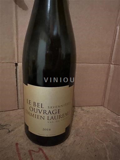 Loiretal Savennières Damien Laureau Le Bel Ouvrage 2016