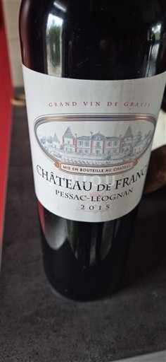 Bordeaux Pessac-Léognan Château France 2015