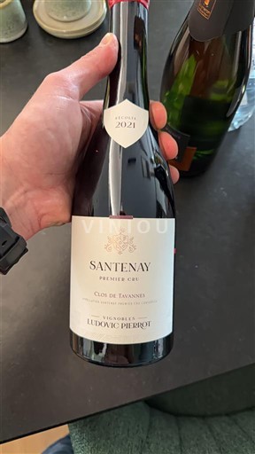 Bourgondië Santenay Premier Cru Vignobles Ludovic Pierrot Clos de Tavannes 2021