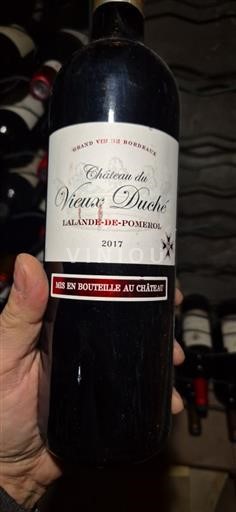 Bordeaux Lalande-de-pomerol Château Vieux Duché 2017