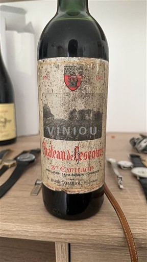 Bordeaux Saint-Émilion Château Lescours 1962