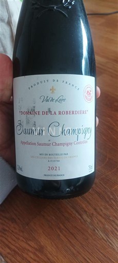 Loiretal Saumur-Champigny Domaine La Roberdière 2021