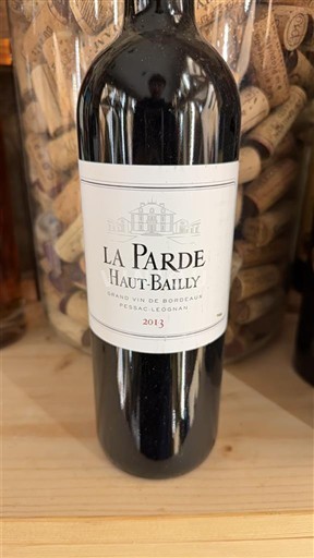 Burdeos Pessac-Léognan Haut-Bailly La Parde 2013