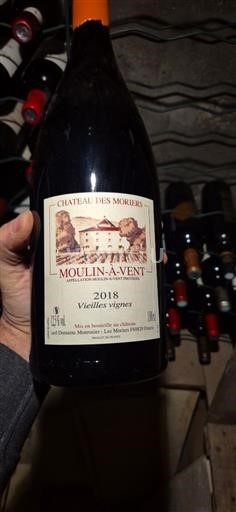 Beaujolais Moulin-à-vent Château S Moriers Vieilles vignes 2018