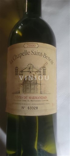 Tây Nam Côtes-du-marmandais La Chapelle Saint-Benoît 2000