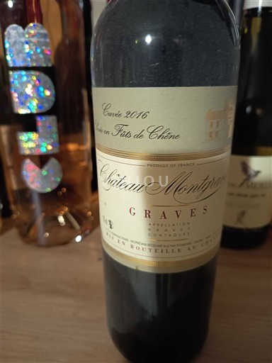 Burdeos Graves Château Montgaillard Élevé en Fûts de Chêne 2016