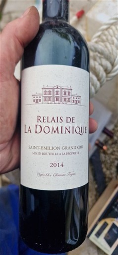 Bordeaux Saint-Émilion Grand Cru Grand Cru Relais de La Dominique 2014