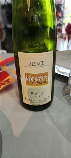 Alsace Domaine Meyer Raphaël 2014