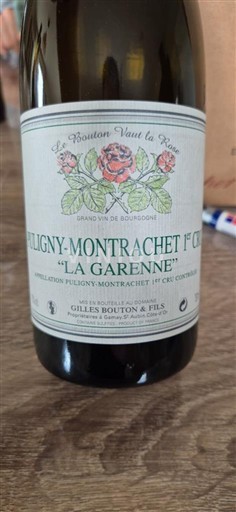 Borgogna Non specificato Premier Cru Gilles Bouton & Fils La Garenne 2020