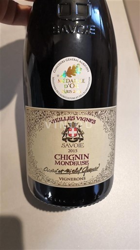 Savoie og Bugey Chignin André et Michel Quenard 2015