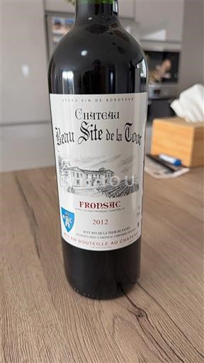 Burdeos Fronsac Château Beau Site de la Tour 2012