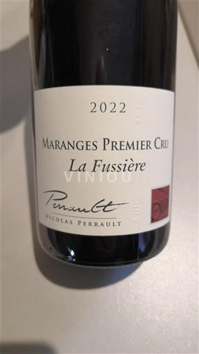 Burgundsko Maranges Premier Cru Domaine Nicolas Perrault La Fussière 2022
