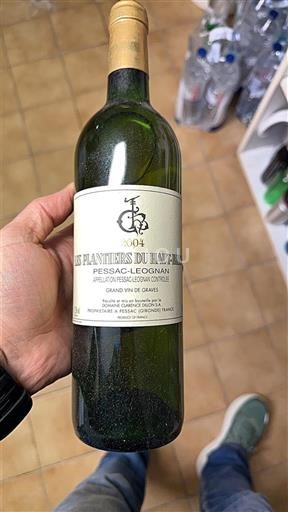 Bordeaux Pessac-Léognan Les Plantiers du Haut-Brion 2004