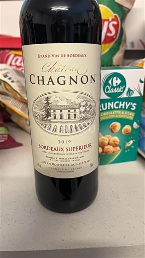 Bordeaux Bordeaux Supérieur Château Chagnon 2019