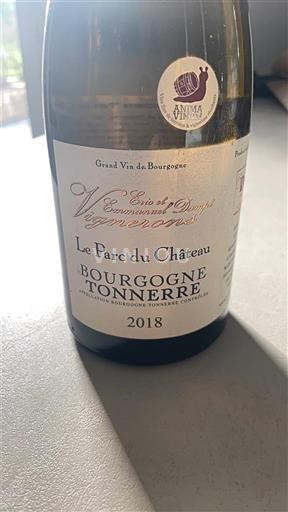 Bourgogne Bourgogne Tonnerre Vignobles Dampt Le Parc du Château 2018