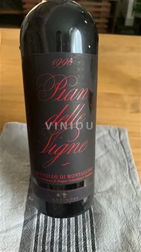 Toscana Brunello di Montalcino Antinori Pian delle Vigne 1996
