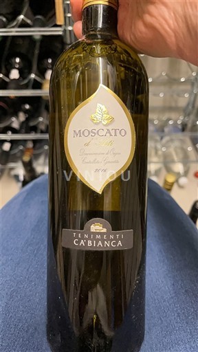 П'ємонт Москато д’Асті Tenimenti Ca'Bianca 2016