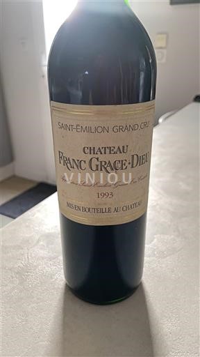 Bordeaux Saint-Émilion Grand Cru Grand Cru Château Franc Grace-Dieu 1993