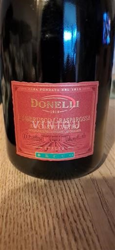 Emilia-Romagna Lambrusco Donelli Không niên vụ