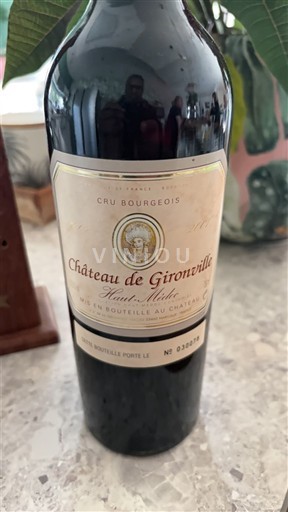 Bordeaux Haut-Médoc Château Gironville Icke årgångsbetecknad