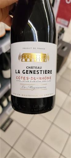 Rhônedalen Côtes du Rhône Château La Genestière La Magnanerie 2024