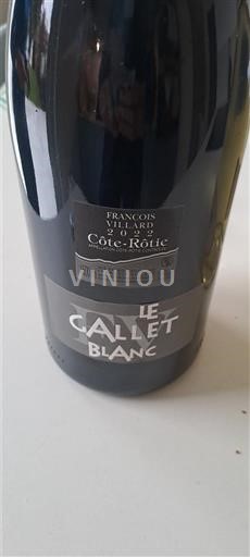 Rhône-dalen Côte-rôtie François Villard Le Gallet Blanc Ikke årgangsbestemt