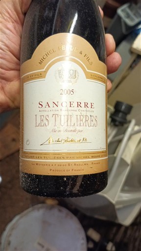 Víno Rouge sec Les Tuilières Michel Brégeon & Fils 2005 Francie Údolí Loiry Sancerre AOC