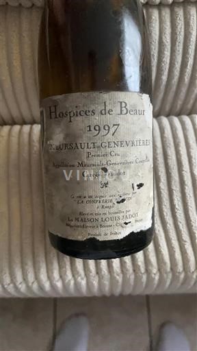 Bourgondië Niet gespecificeerd Premier Cru Hospices de Beaune Baudot 1997