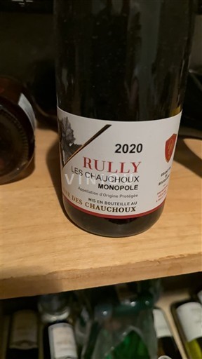 Burgundsko Rully Domaine S Chauchoux Les Chauchoux Monopole 2020